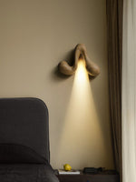 Sera Flow Wood Wall Light – Sculptural LED Sconce for Modern Interiors