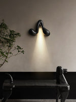 Sera Flow Wood Wall Light – Sculptural LED Sconce for Modern Interiors