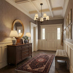 Seraphine Grace Chandelier – Modern Brass & Fabric Statement Light for Dining and Living Rooms