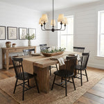 Seraphine Grace Chandelier – Modern Brass & Fabric Statement Light for Dining and Living Rooms