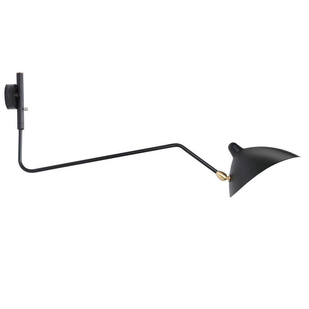 Sculptural Multi-Arm Spider Wall Sconce in Black or White