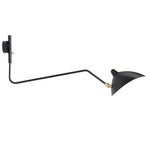 Sculptural Multi-Arm Spider Wall Sconce in Black or White