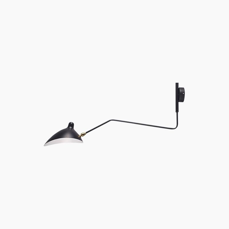 Sculptural Multi-Arm Spider Wall Sconce in Black or White