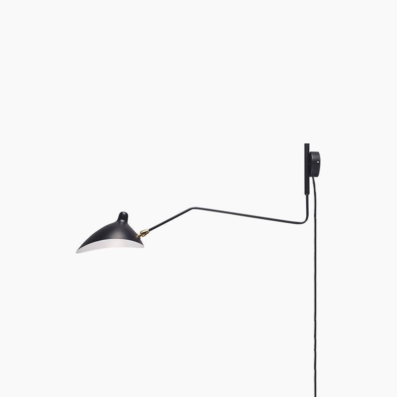 Serge Mouille Plug In Wall Lamp