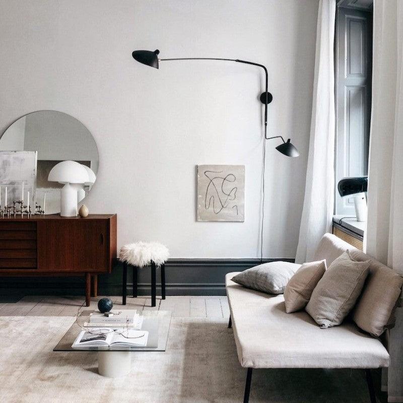 Serge Mouille Plug In Wall Lamp