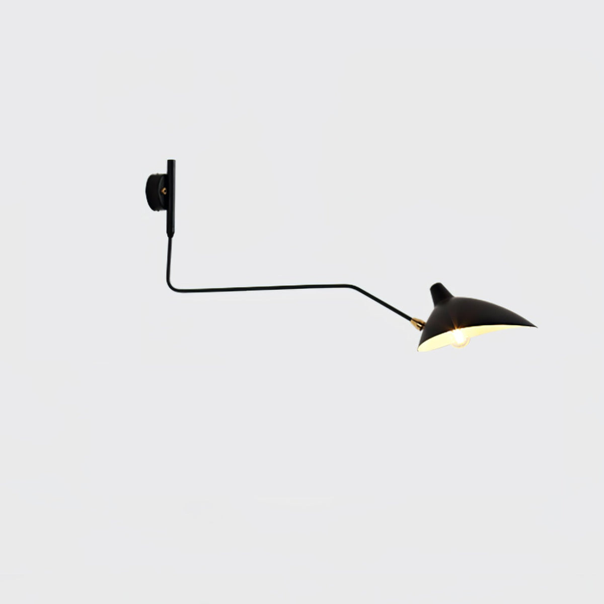 Sculptural Multi-Arm Spider Wall Sconce in Black or White