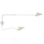 Sculptural Multi-Arm Spider Wall Sconce in Black or White