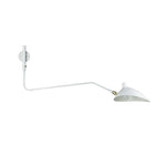 Sculptural Multi-Arm Spider Wall Sconce in Black or White