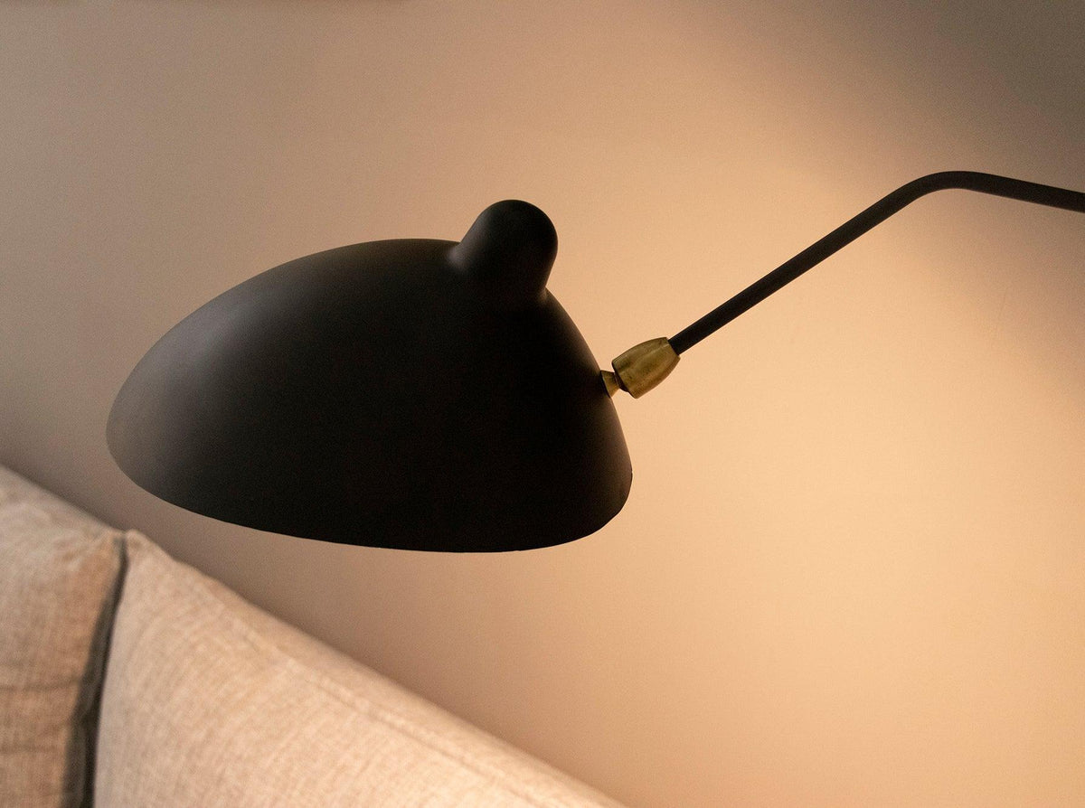 Serge Mouille Plug In Wall Lamp