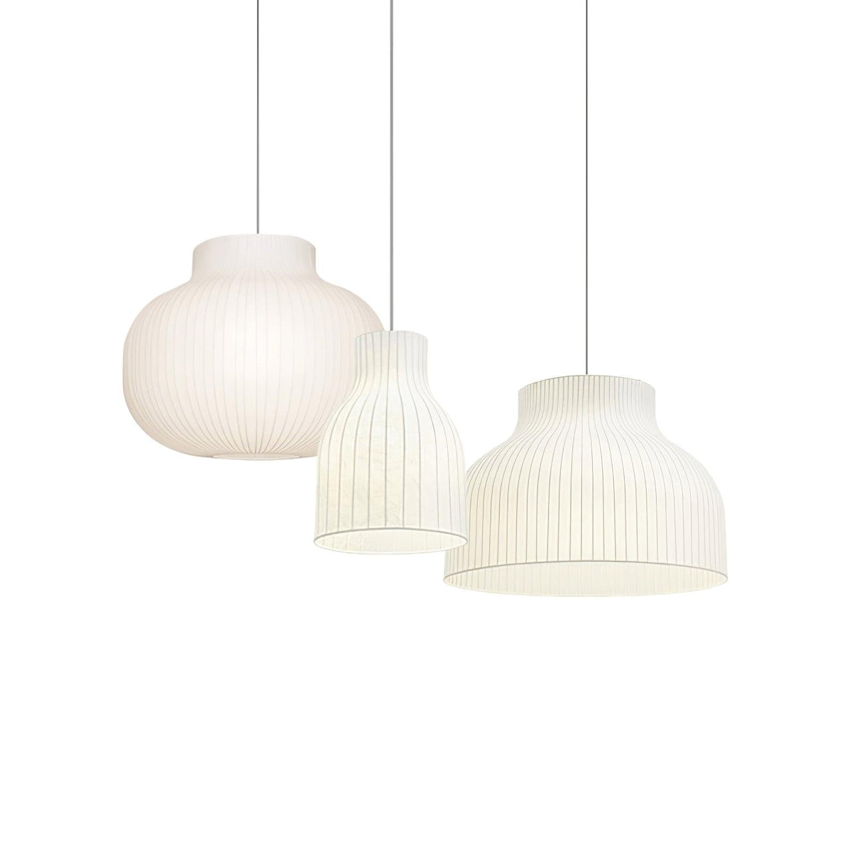 Serica Trio Silk Pendant Collection