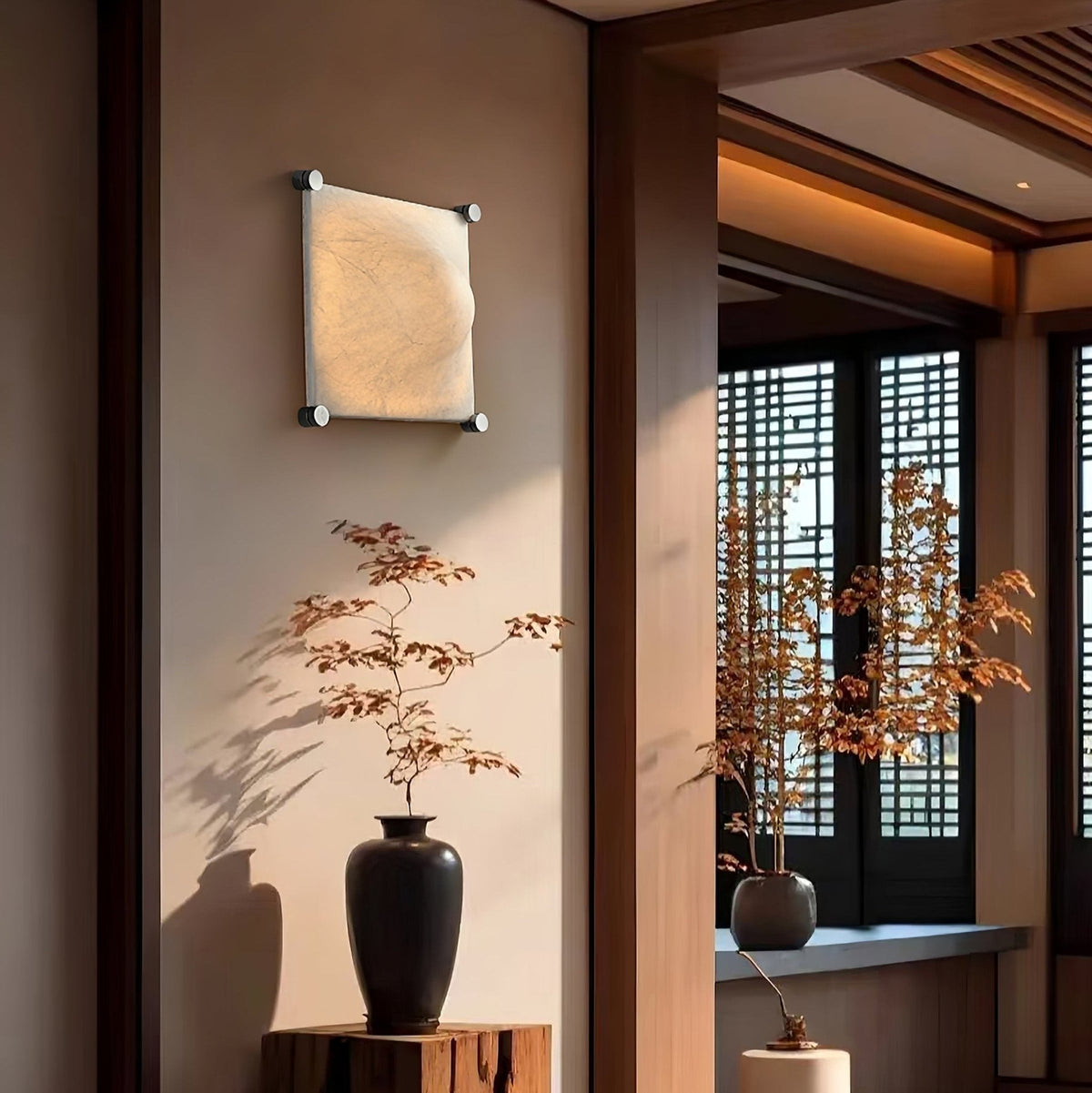 Serica Silk-Textured LED Wall Sconce for Modern Interiors