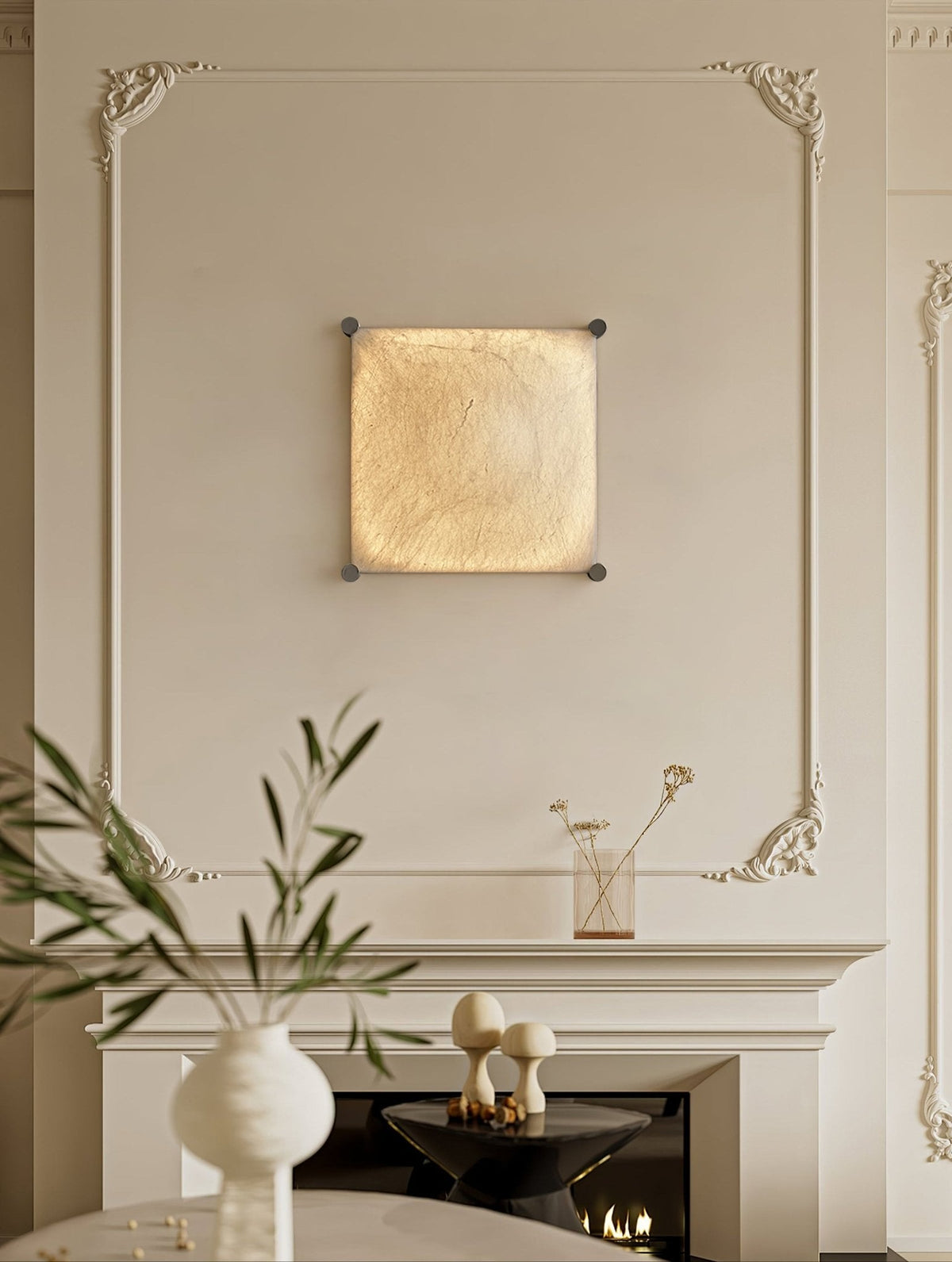 Serica Silk-Textured LED Wall Sconce for Modern Interiors