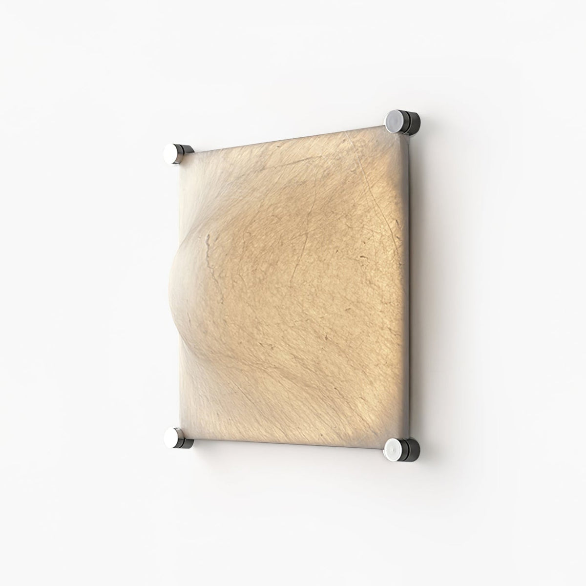 Serica Silk-Textured LED Wall Sconce for Modern Interiors