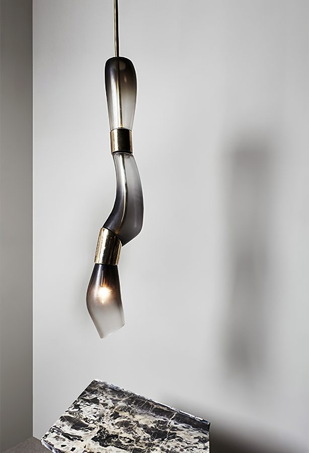 Serpentine Gradient Pendant Light