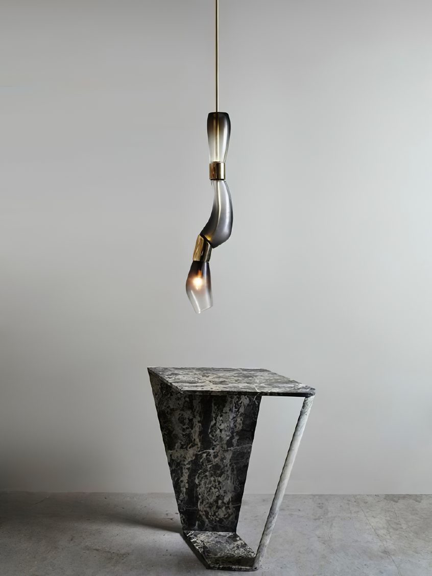 Serpentine Gradient Pendant Light