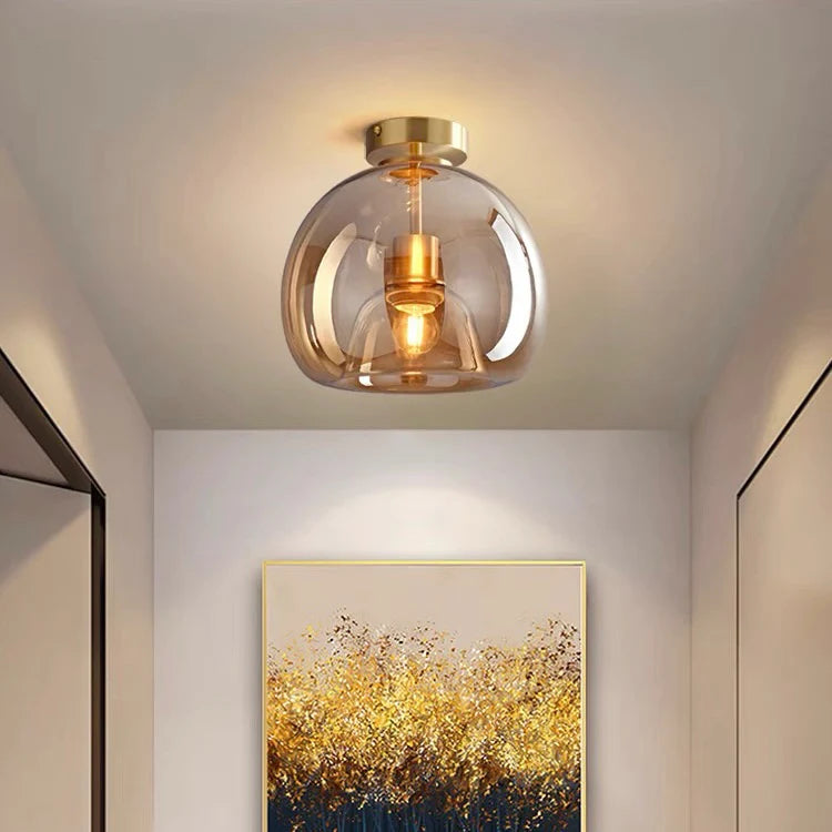 Nordic Modern Creative Glass Ceiling Light