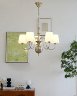 Shabby Chrome Glass Chandelier for Modern Dining Room and Living Room
