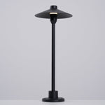 Shadowcap LED Path Light – Minimalist Outdoor Garden Lamp in Black