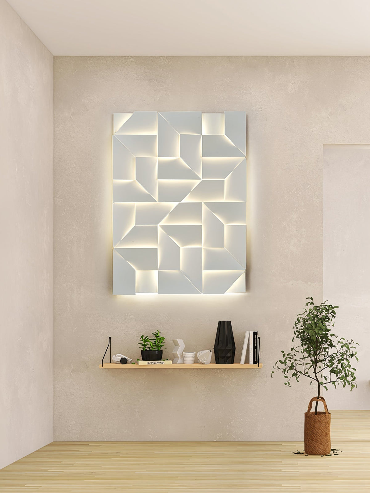 Shadows Grand Plug In Sconce
