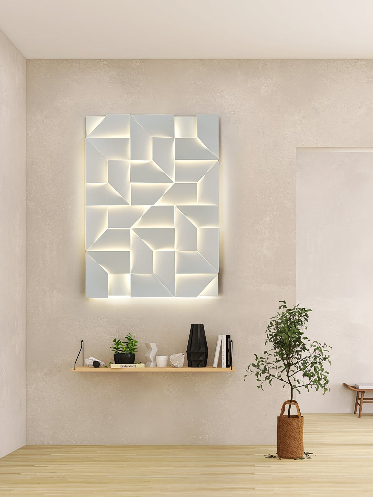 Shadows Grand Plug In Sconce