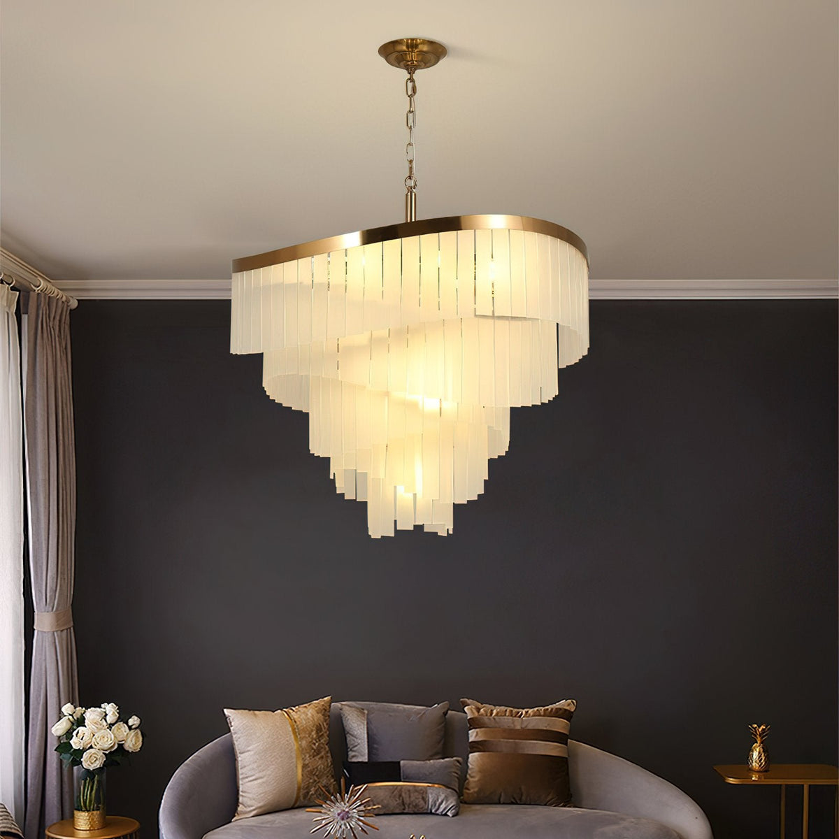 Shania Spiral Chandelier