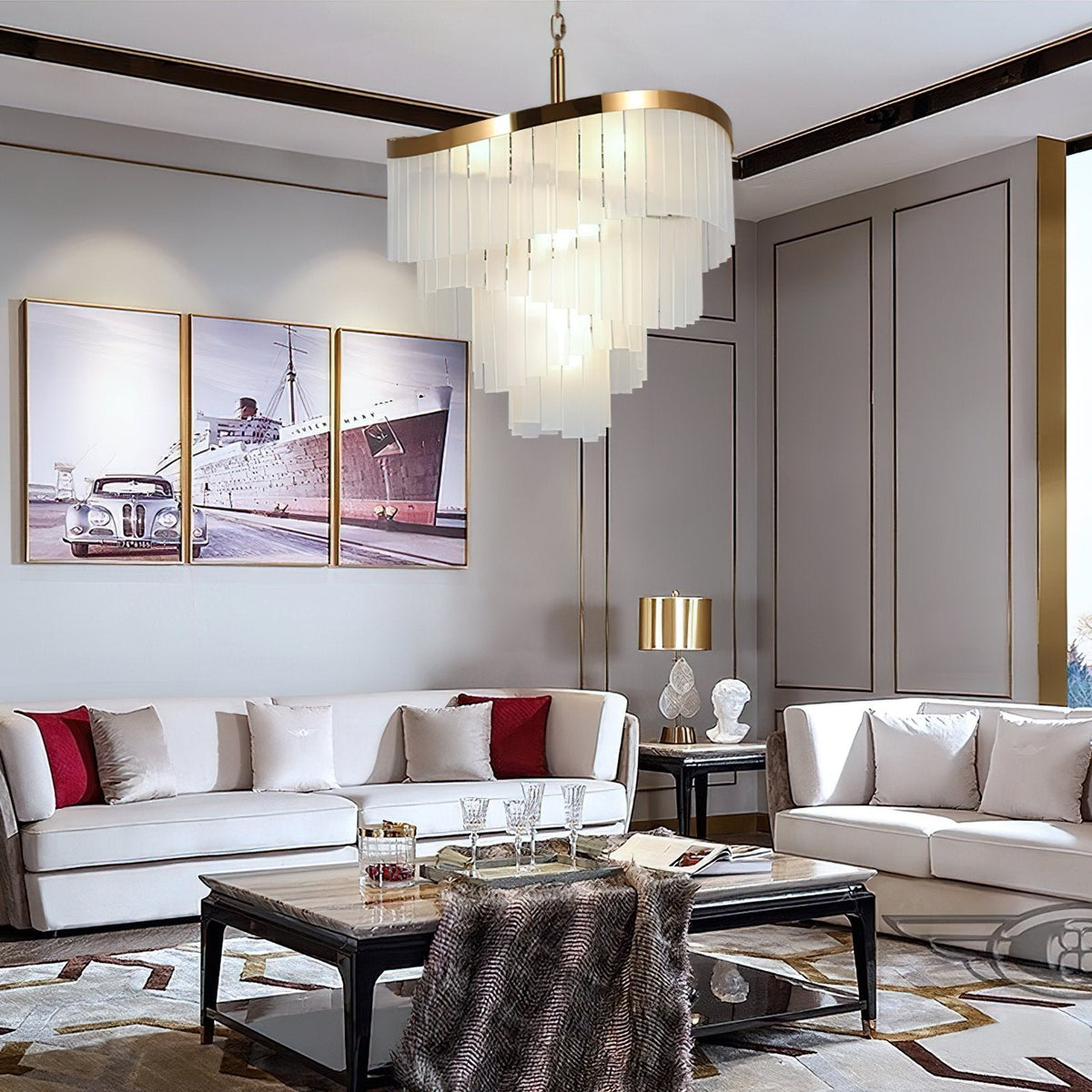 Shania Spiral Chandelier