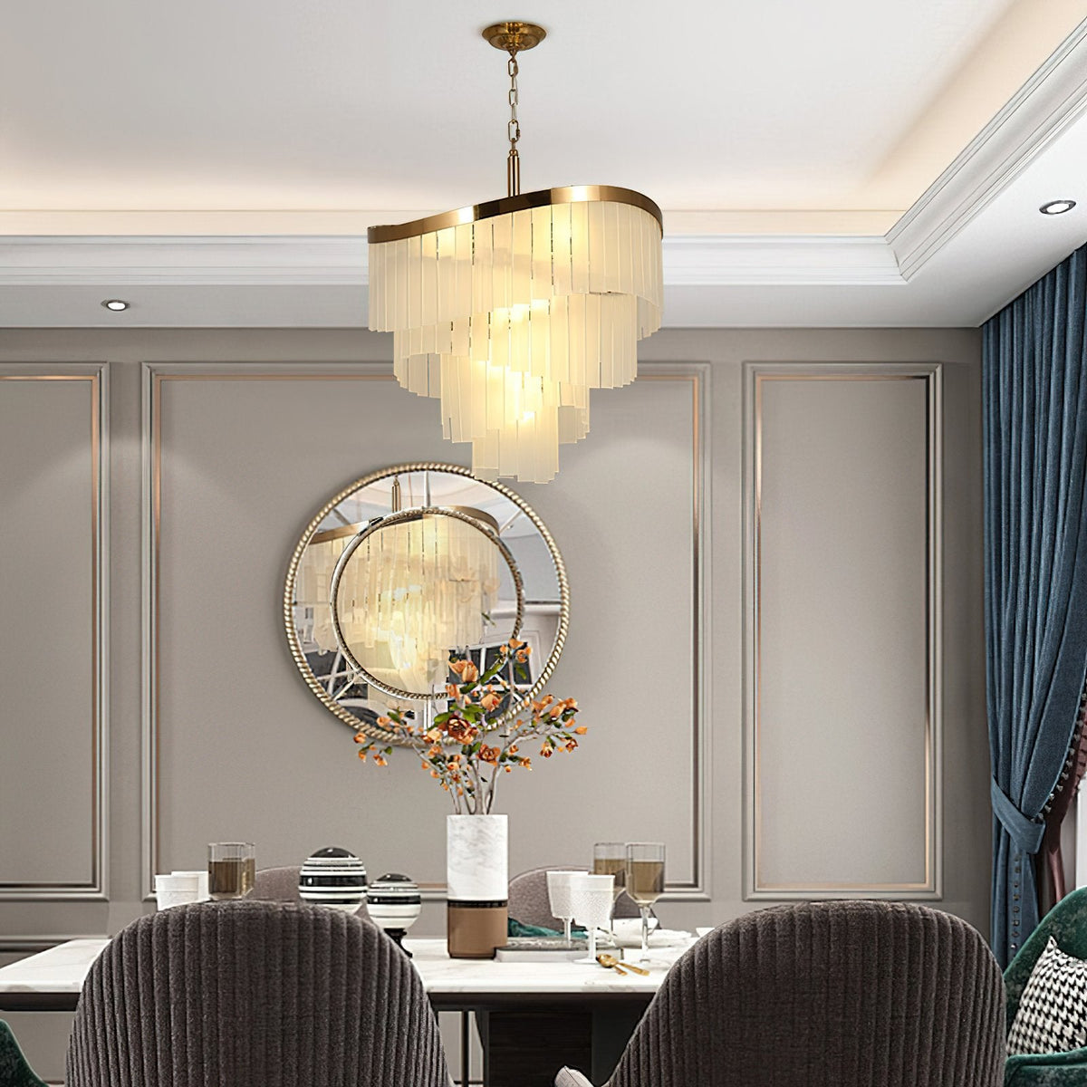 Shania Spiral Chandelier