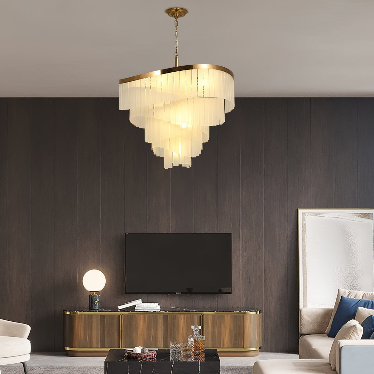 Shania Spiral Chandelier