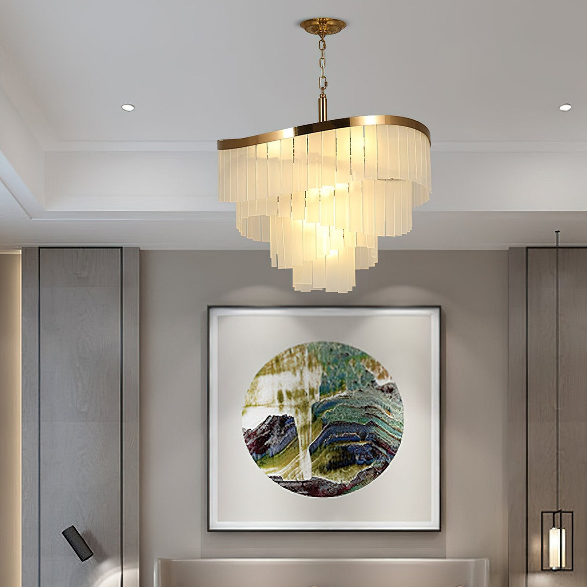 Shania Spiral Chandelier