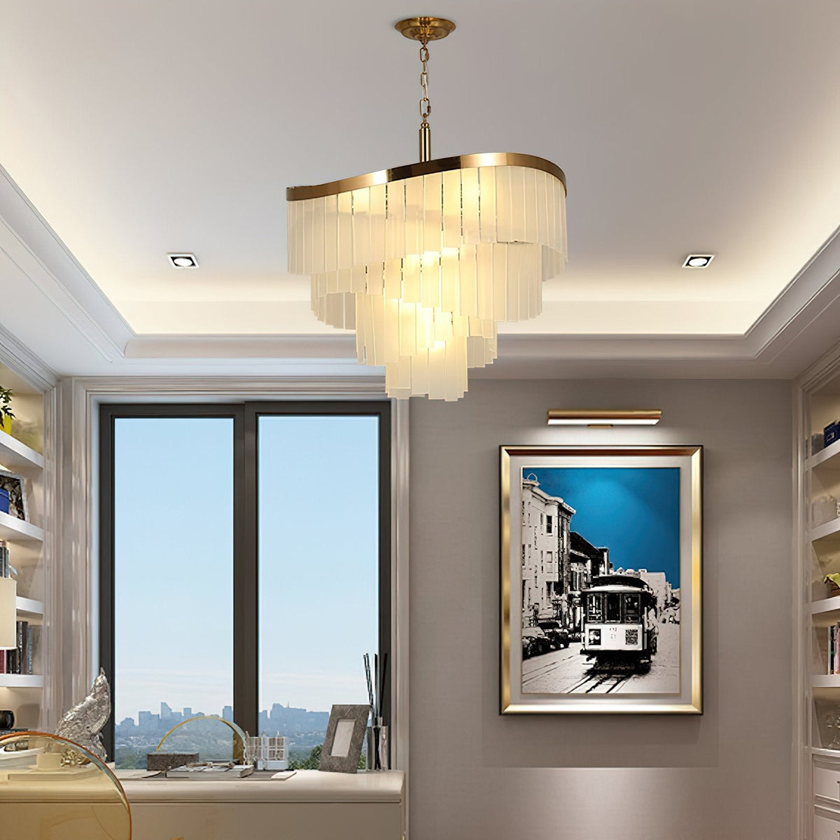 Shania Spiral Chandelier