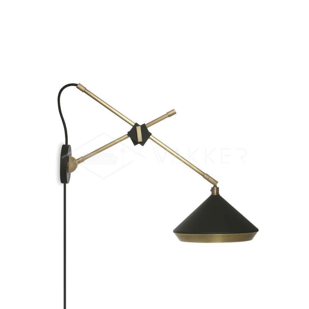 Shear Plug In Wall Light