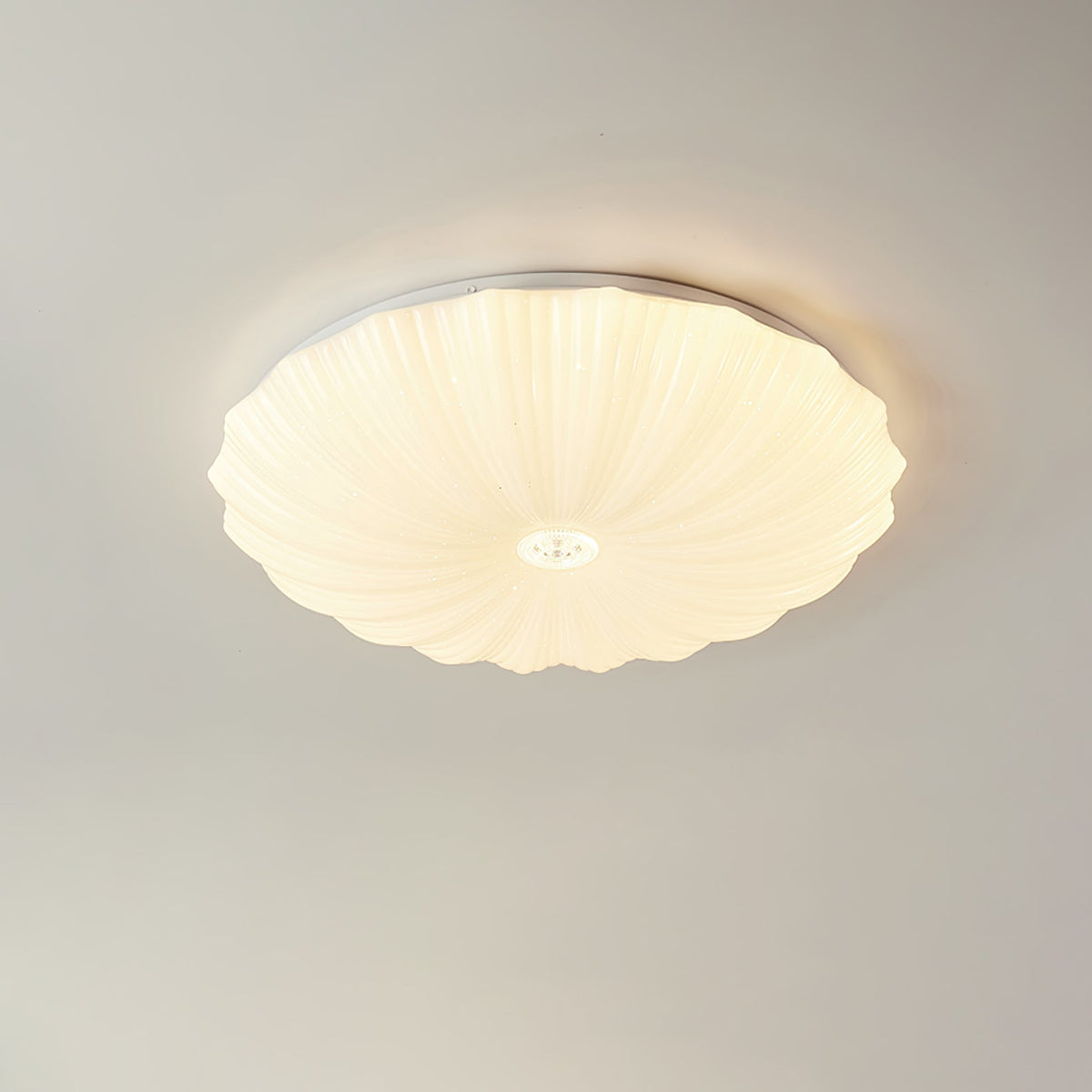 Shell Acrylic Round Ceiling Lamp
