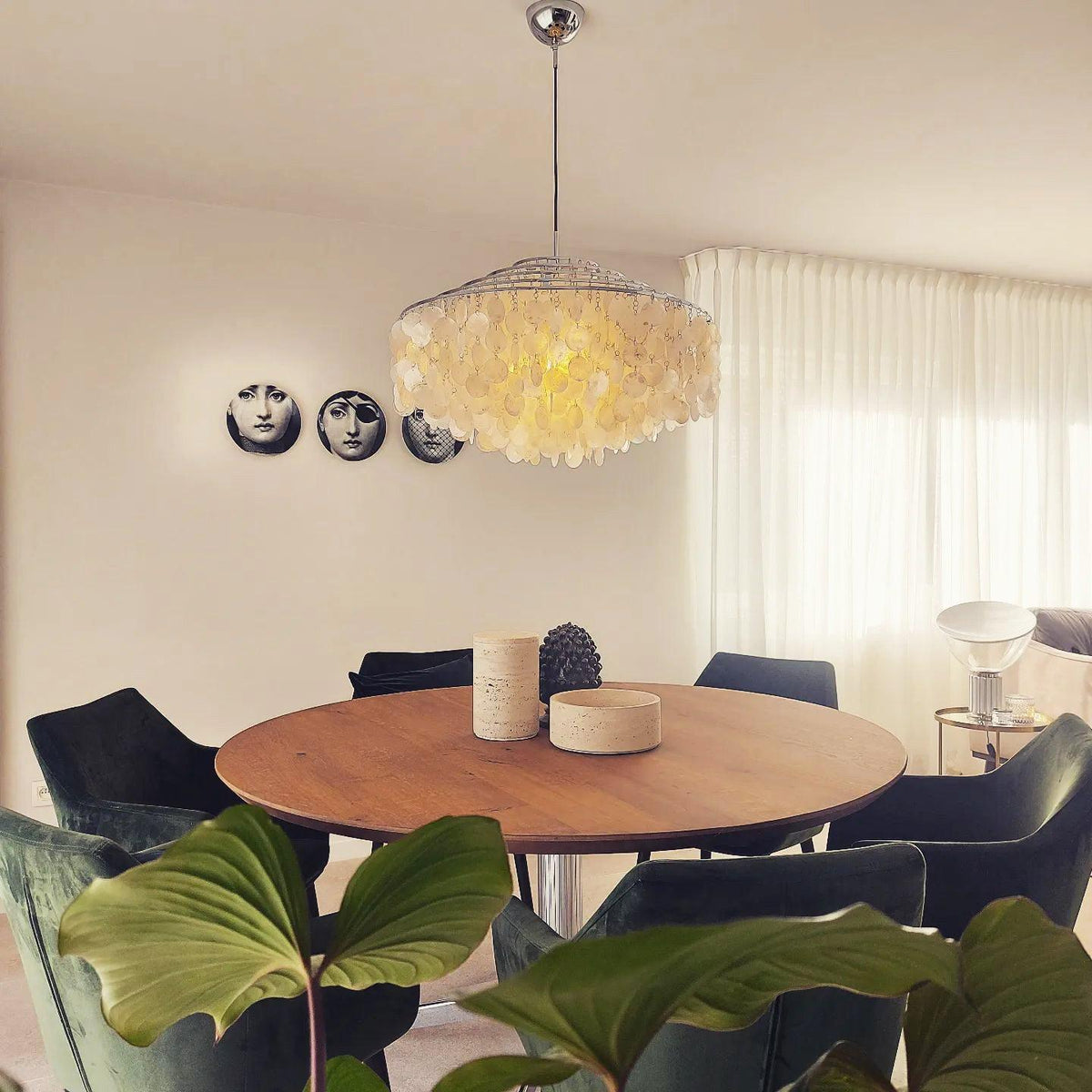 shell-chandelier