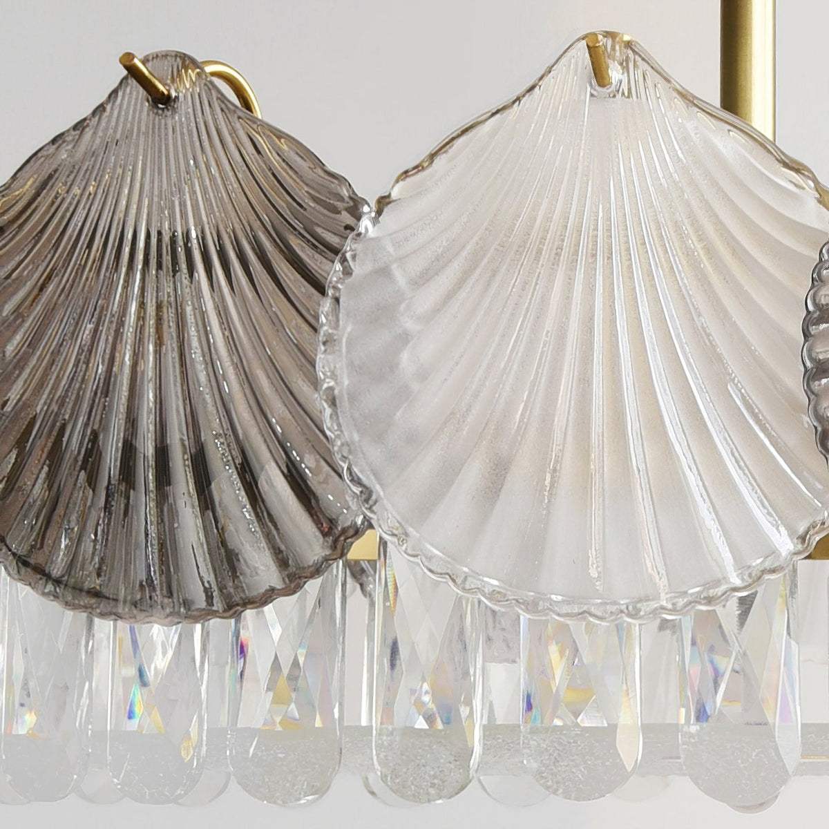 Shell Crystal Ceiling Lamp