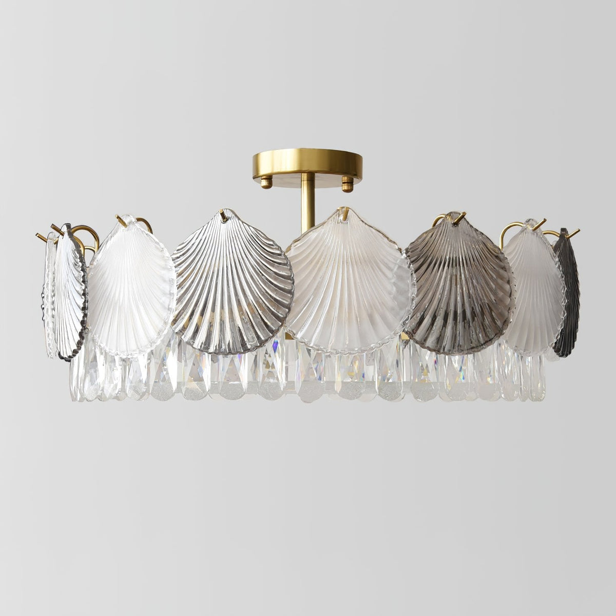 Shell Crystal Ceiling Lamp