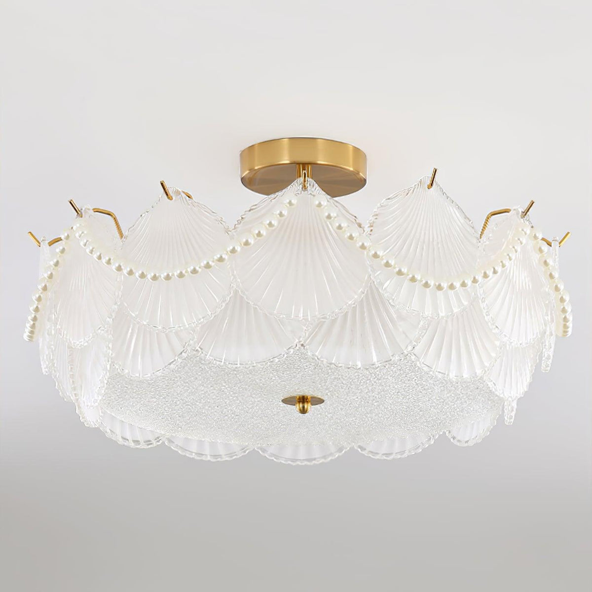 shell-glass-ceiling-lamp