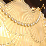 shell-glass-ceiling-lamp