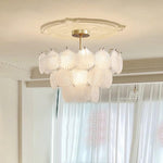 shell-glass-chandelier