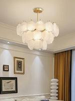 shell-glass-chandelier