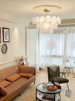 shell-glass-chandelier