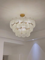 shell-glass-chandelier