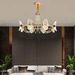 Shell Round Chandelier