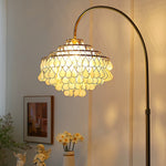 Lumière Shell Floor Lamp with Mother-of-Pearl Shade