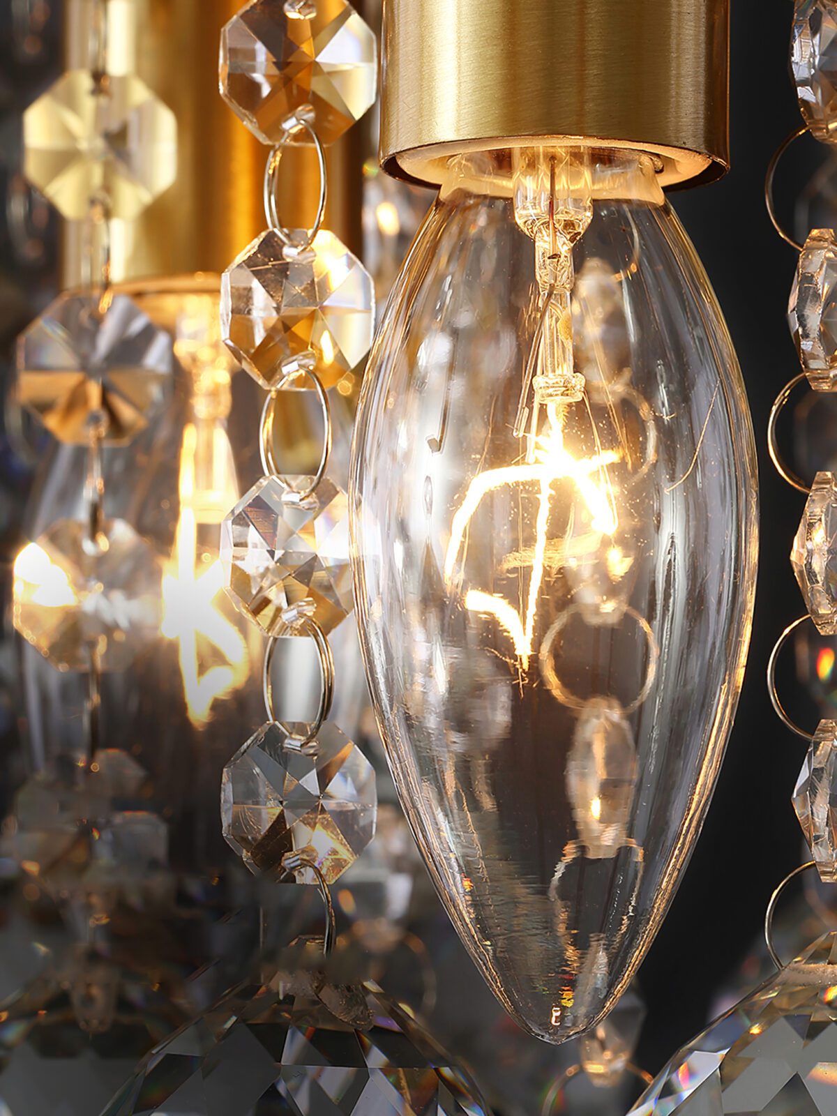 Shining Crystal Ball Ceiling Lamp