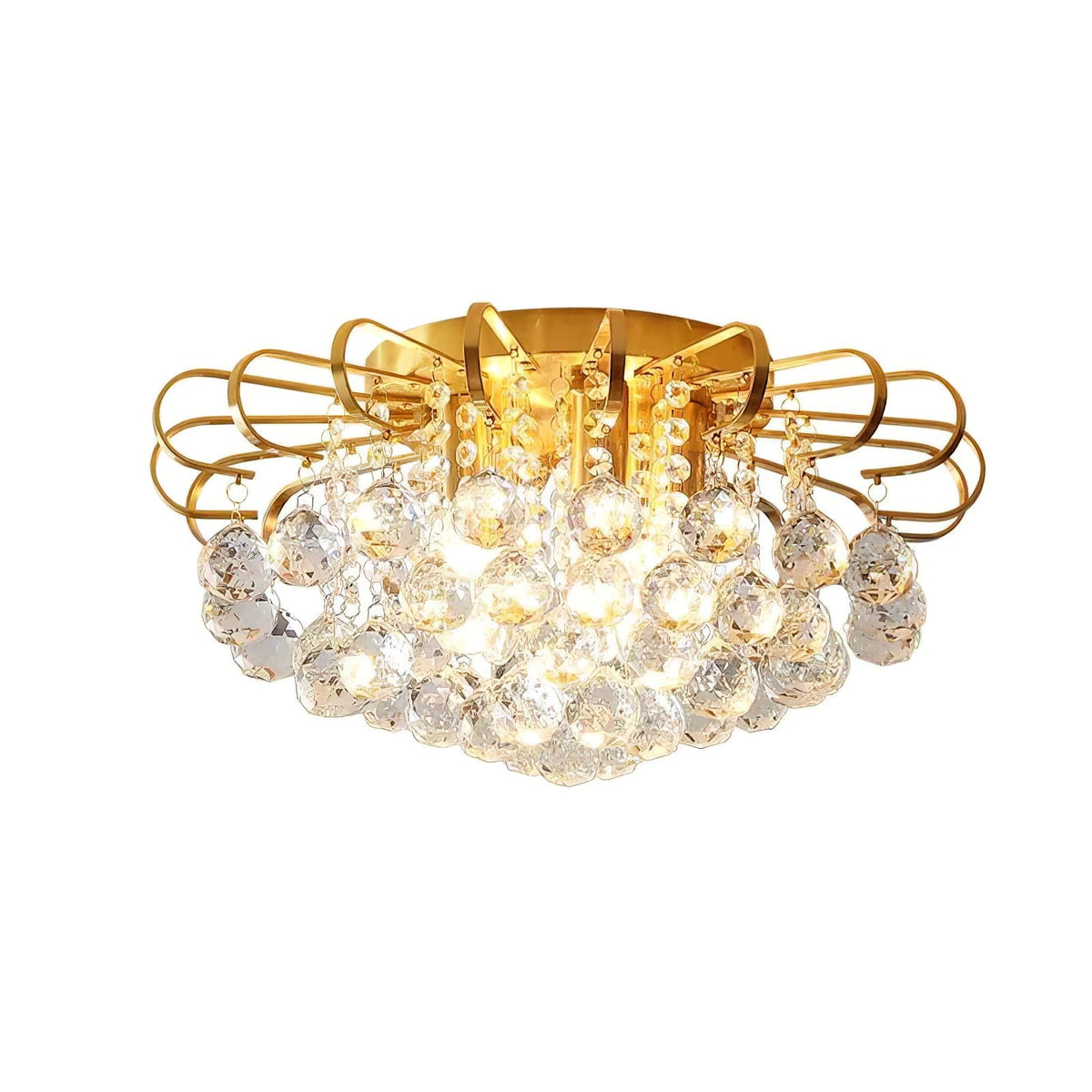 Shining Crystal Ball Ceiling Lamp