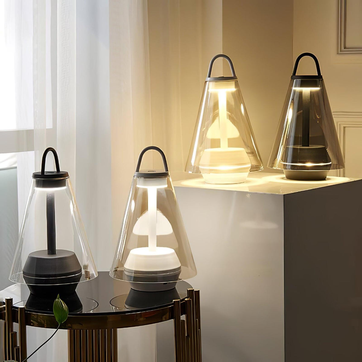 Shuttle Built In Battery Table Lamp