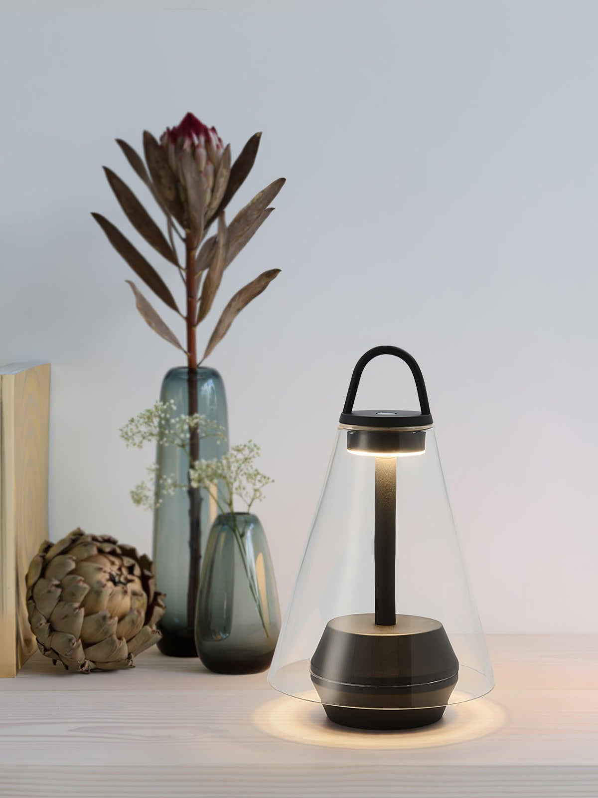 Shuttle Built In Battery Table Lamp