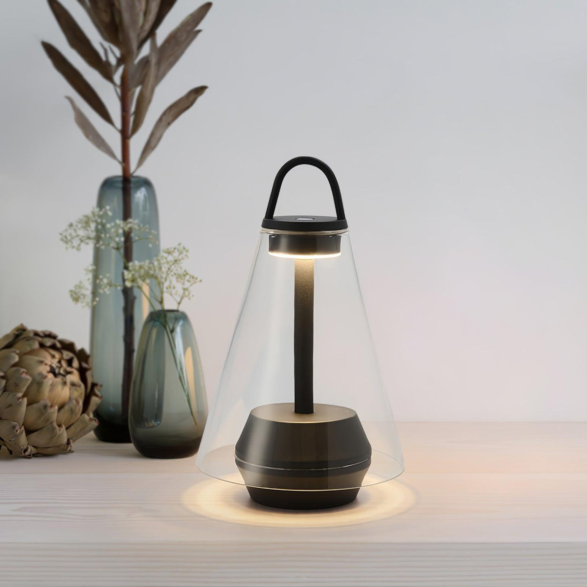 Shuttle Built In Battery Table Lamp