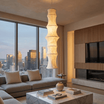 Silvara Cocoon Pendant Light – Handcrafted Mulberry Silk Modern Pendant Lamp