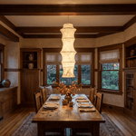 Silvara Cocoon Pendant Light – Handcrafted Mulberry Silk Modern Pendant Lamp